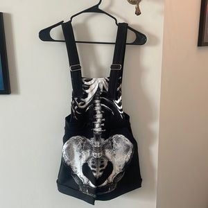 NWT Blackmilk Clothing - Ribs Short Overalls Size XS